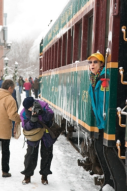 Photo of a member running a fan trip